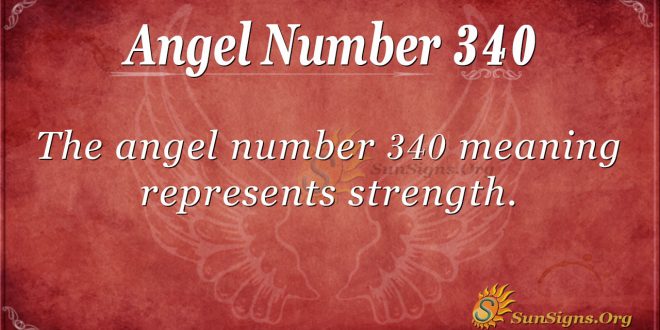 Angel Number 340