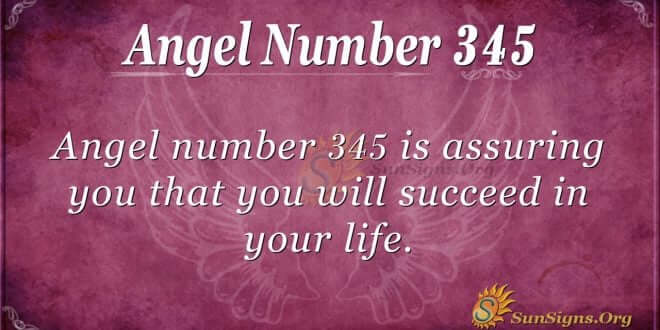 Angel Number 345