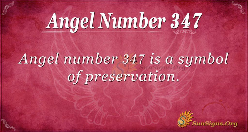 Angel Number 347
