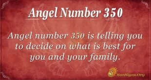 Angel Number 350