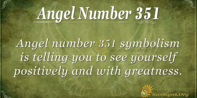 Angel Number 351