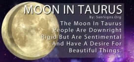The Moon In Taurus