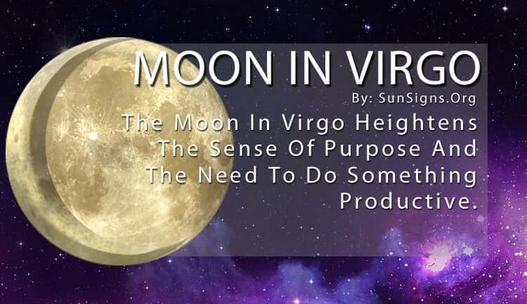 The Moon In Virgo