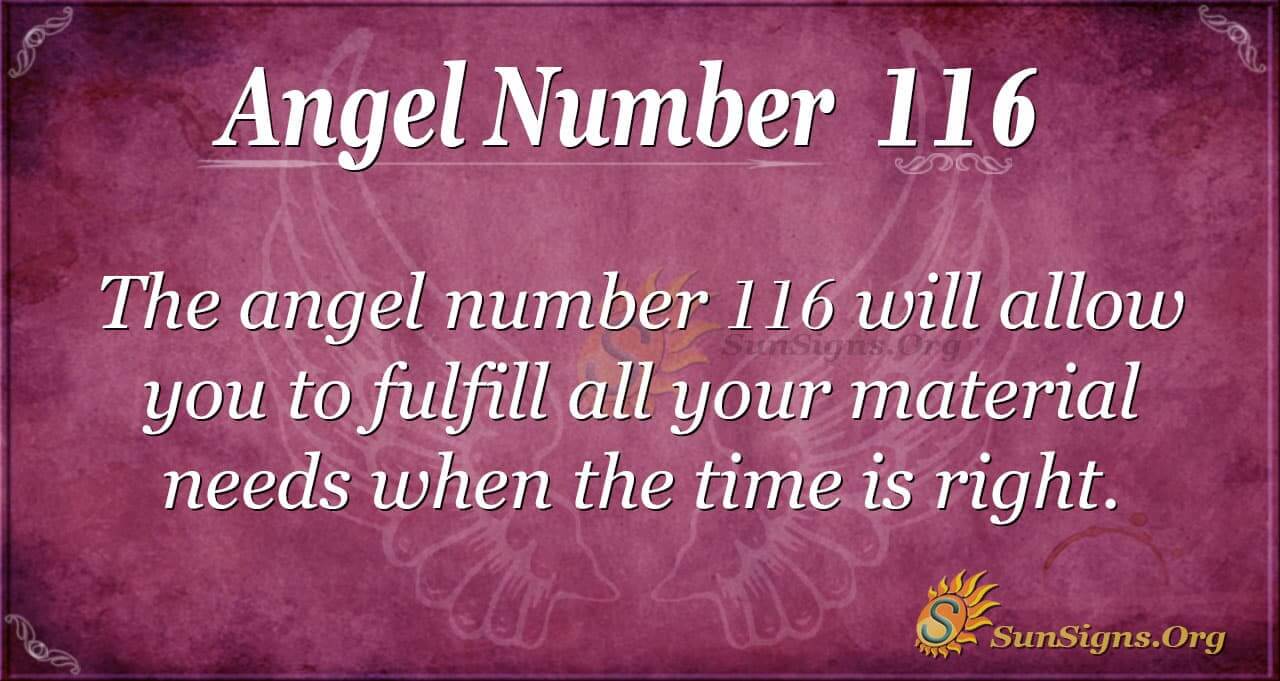 Angel Number 116 Meaning - Make Your Dreams A Reality - SunSigns.Org
