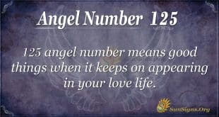 angel number 125