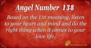 angel number 138