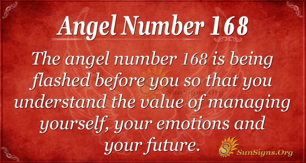 angel number 168
