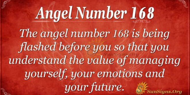 angel number 168