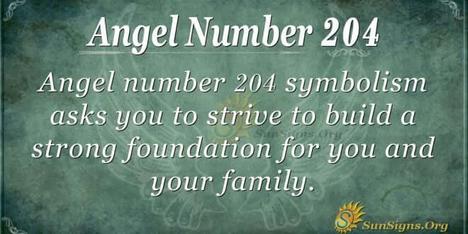 angel number 204