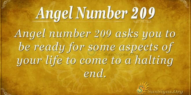 angel number 209