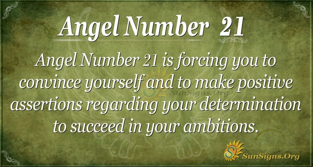 angel number 21