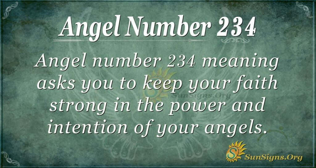 angel number 234