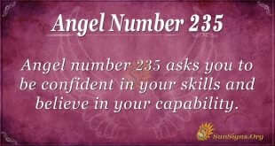 angel number 235