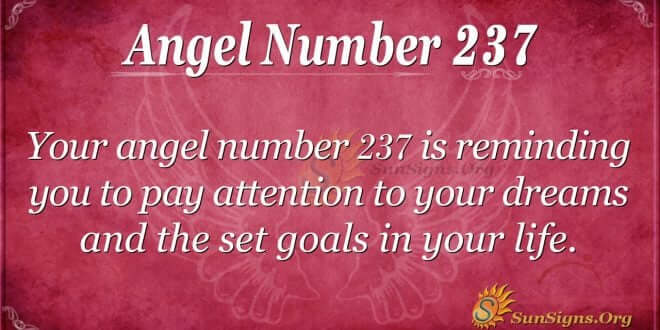 angel number 237