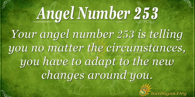 Angel Number 253