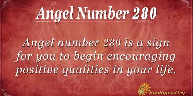 angel number 280