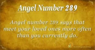 angel number 289