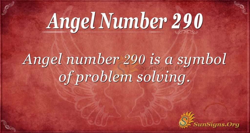 angel number 290
