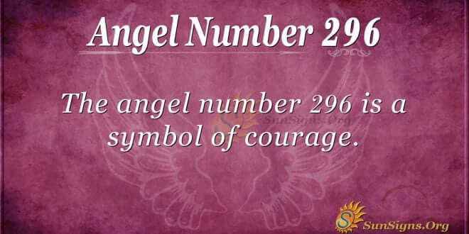 Angel Number 296