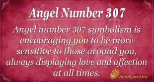 Angel Number 307
