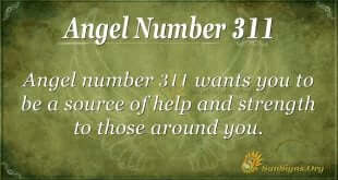 Angel Number 311