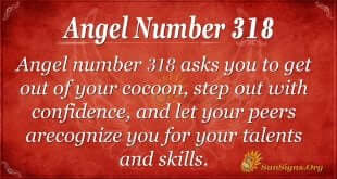 Angel Number 318