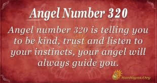 Angel Number 320
