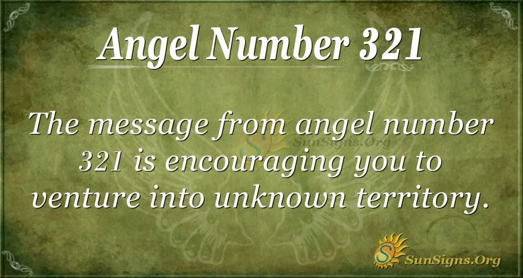 Angel Number 321