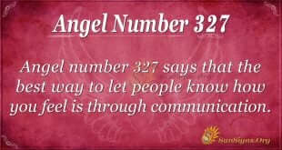 Angel Number 327