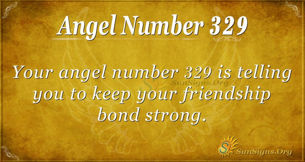Angel Number 329