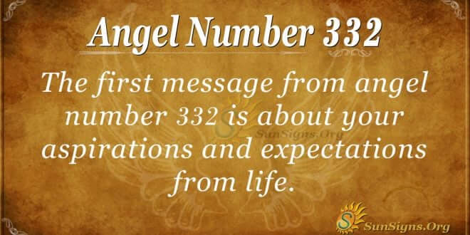 Angel Number 332