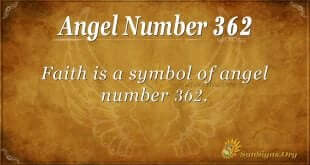 Angel Number 362