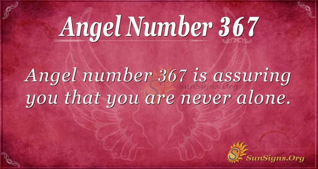Angel Number 367