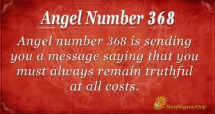 Angel Number 368