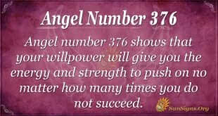 Angel Number 376
