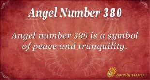 Angel Number 380