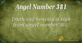Angel Number 381