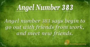 Angel Number 383