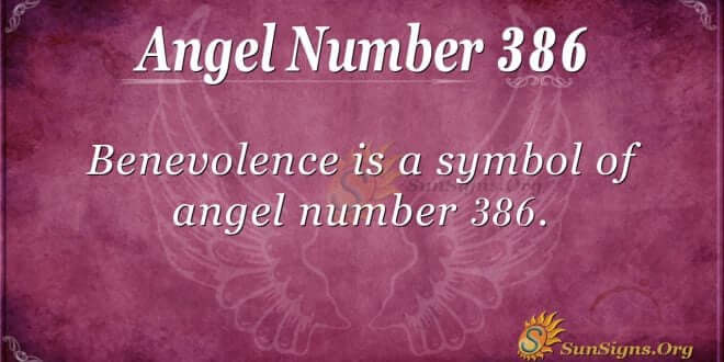Angel Number 386