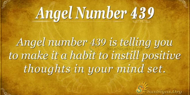 Angel Number 439