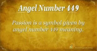 angel number 449