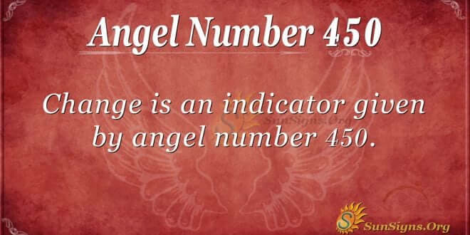 angel number 450