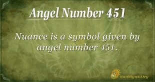 Angel Number 451