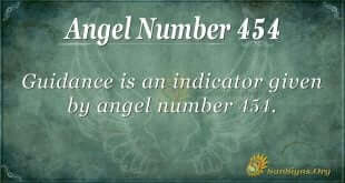 Angel Number 454