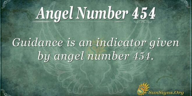 Angel Number 454