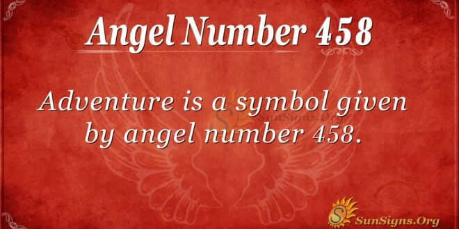 Angel Number 458