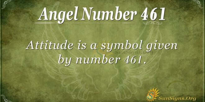 Angel Number 461