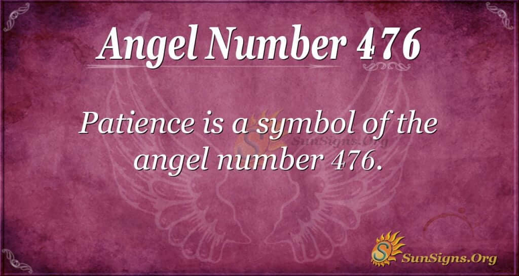 Angel Number 476