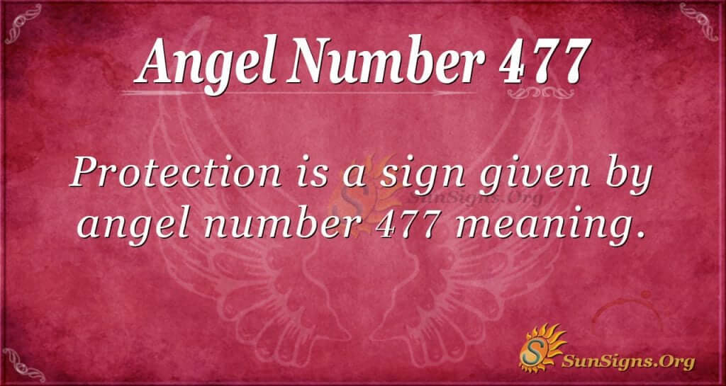 Angel Number 477