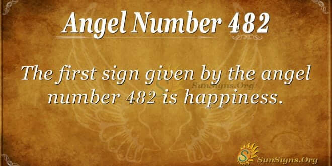 Angel Number 482